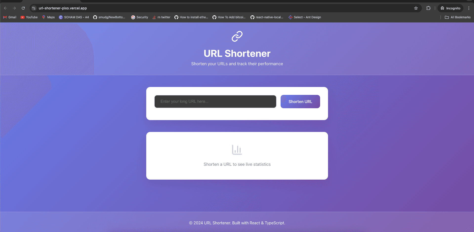 URL Shortener
